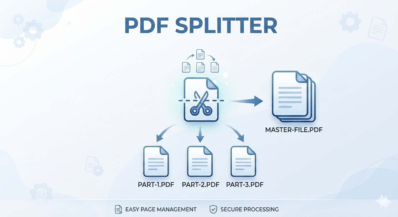 PDF Split illustration