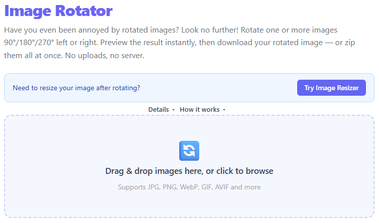 Image Rotator
